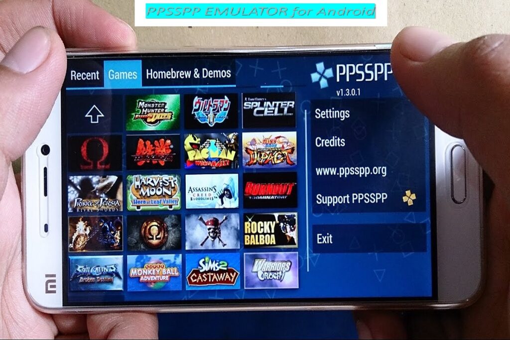 PPSSPP-Android-Emulator