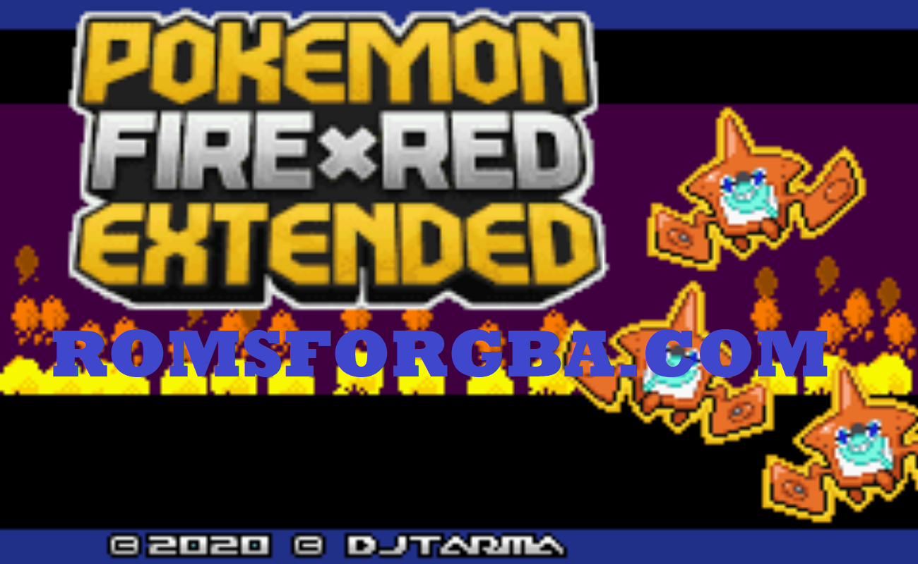 Pokemon Fire Red Extended ROM Download [v1.5A] 2023 GBA