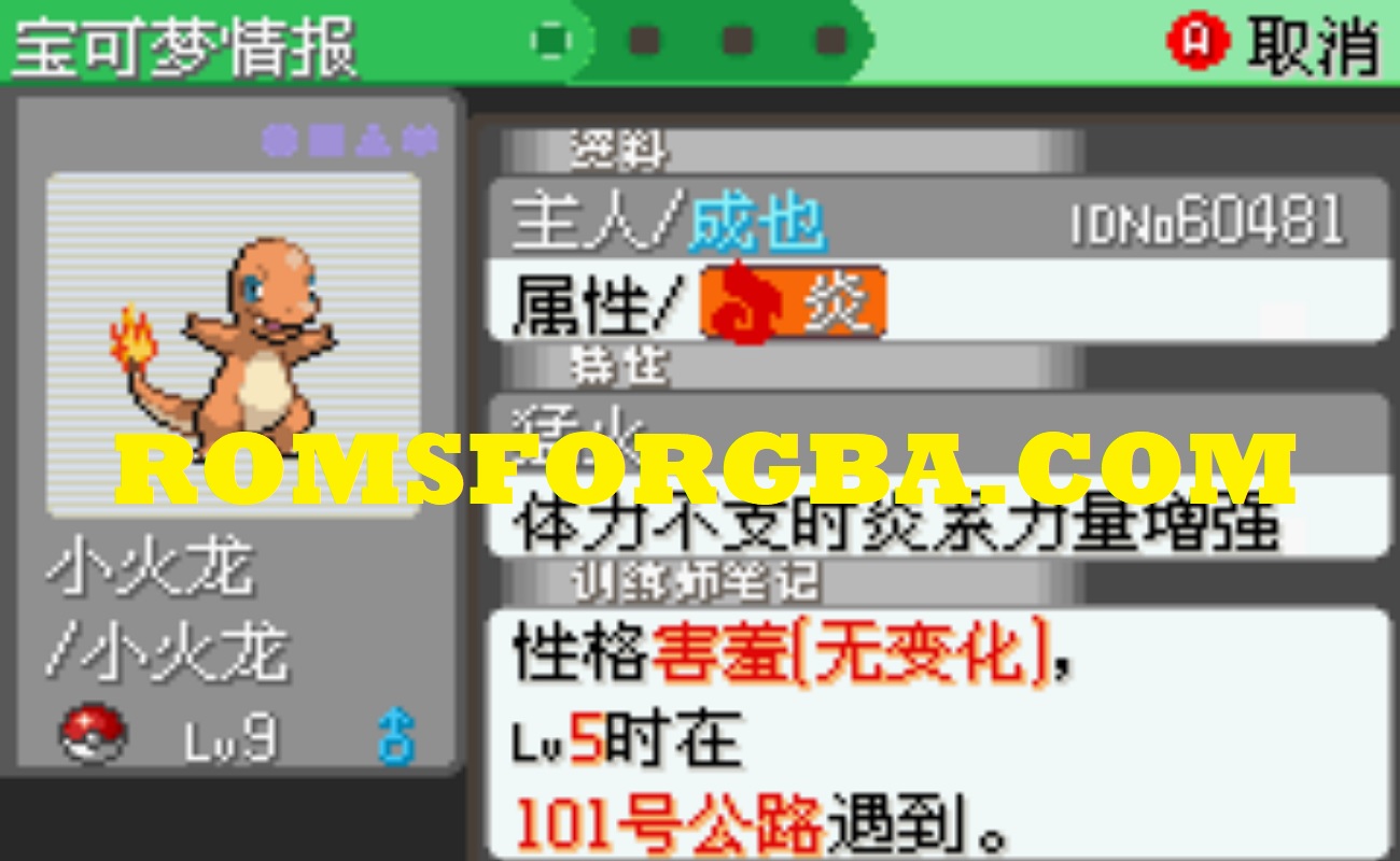 Pokémon Hyper Emerald V Rainbow Eraser ROM