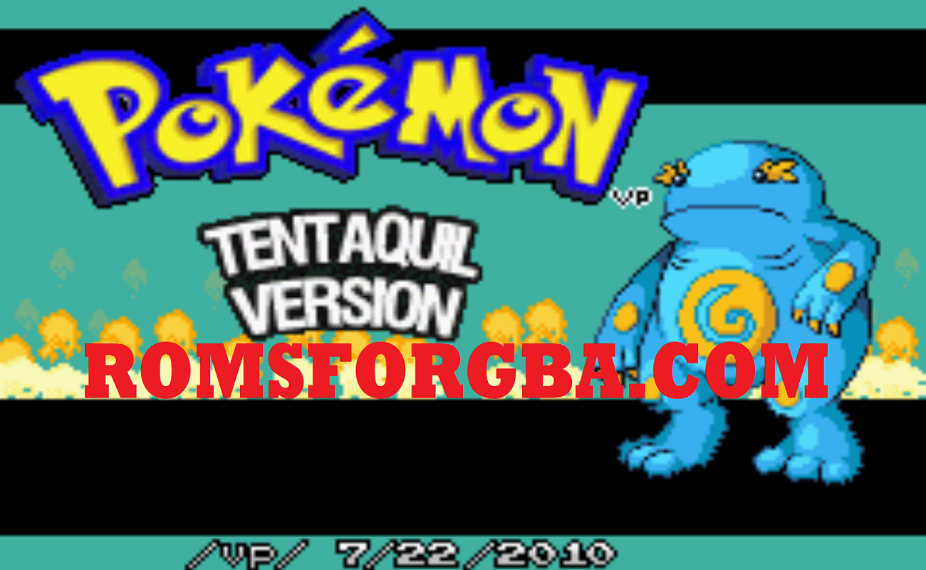 Pokemon Tentaquil ROM Download [New 2023 Patched GBA]