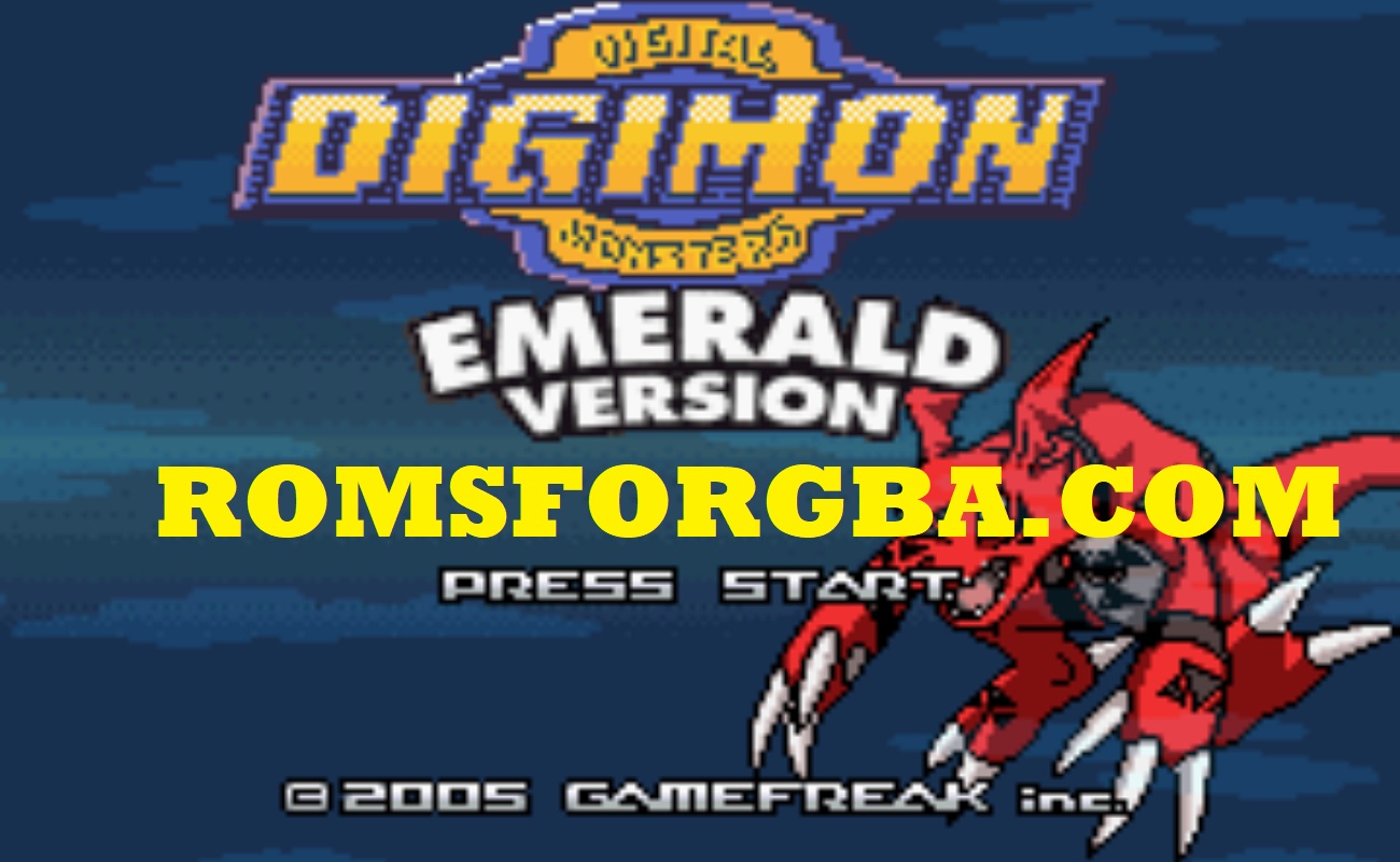 Screenshot of Digimon Emerald Project ROM