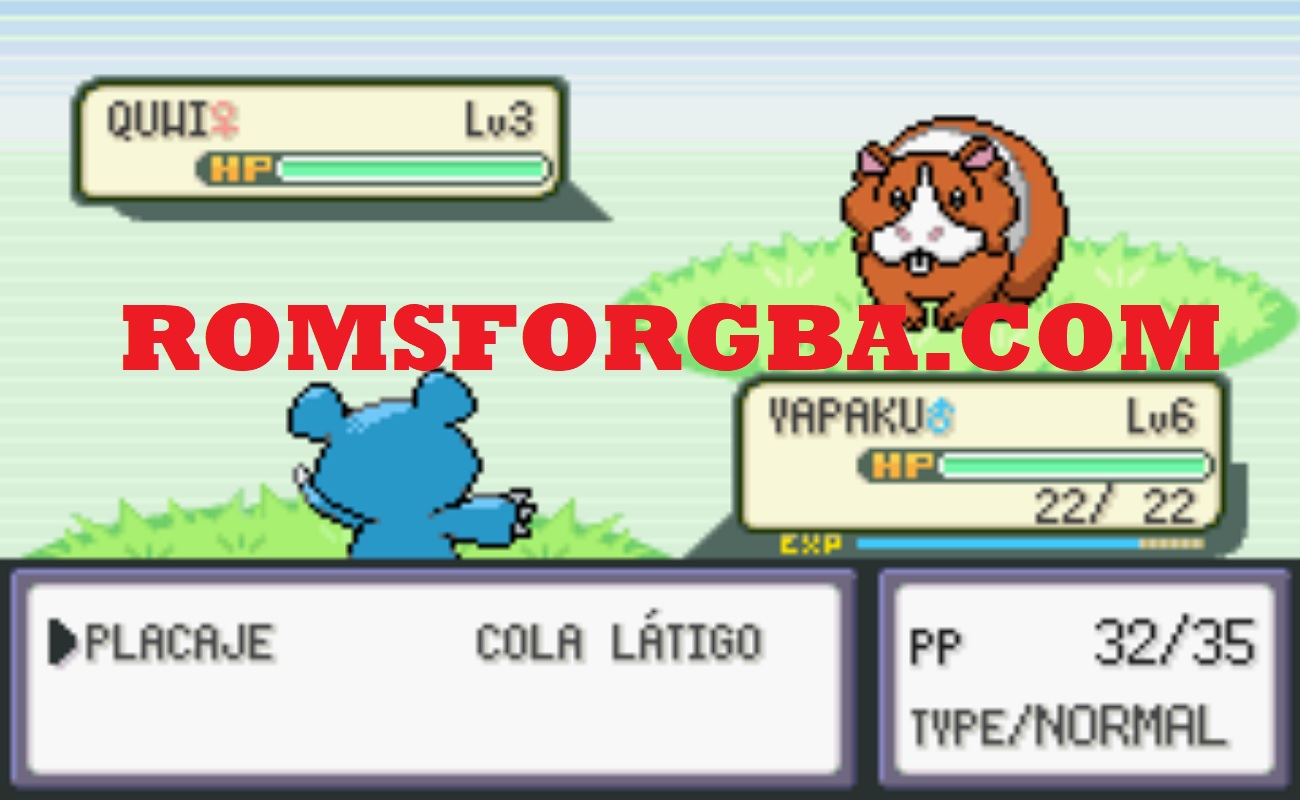 Screenshot of Pokémon Aleteo Dorado and Zarpazo Plateado ROM