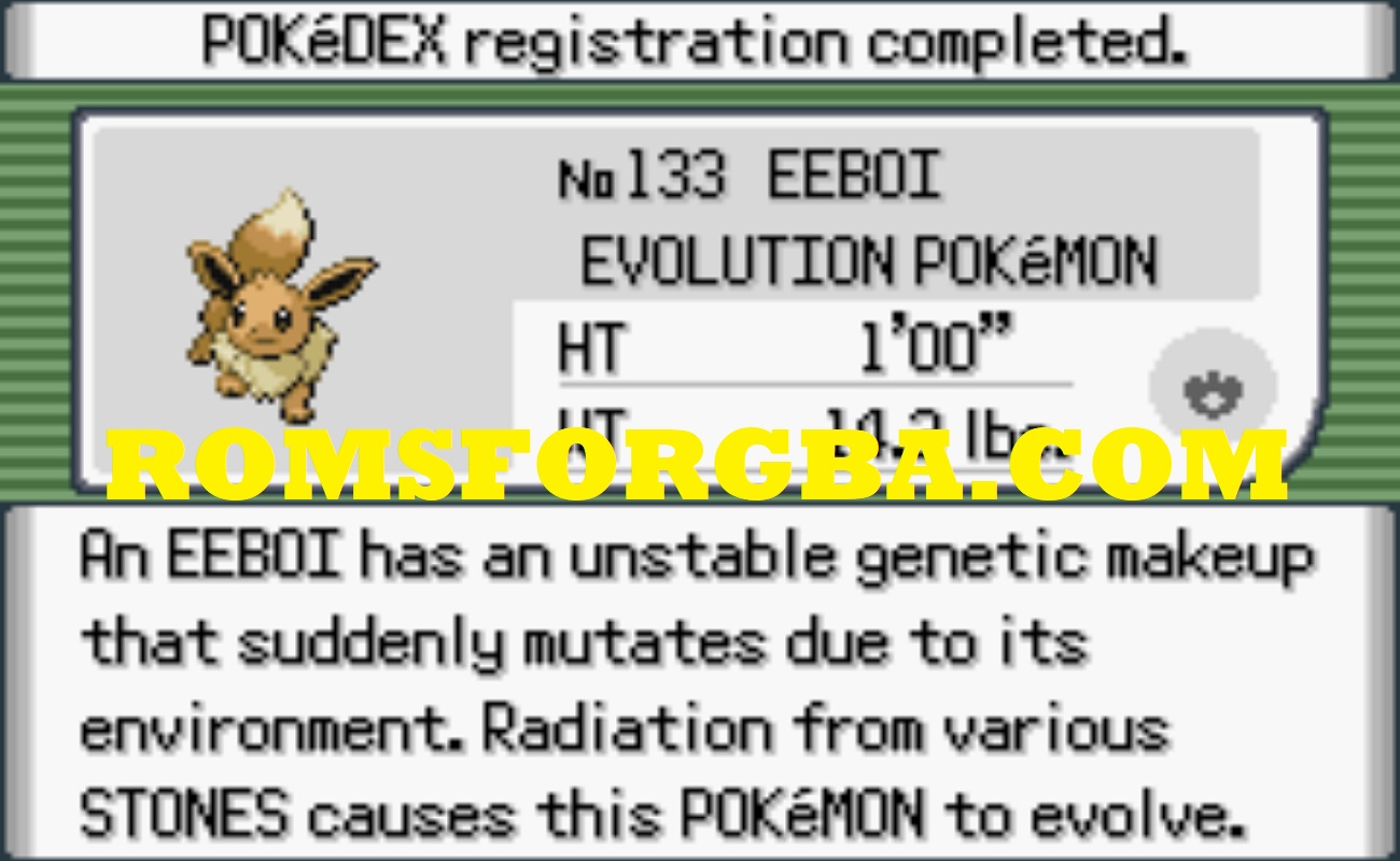 Screenshot of Pokémon Better Emerald ROM