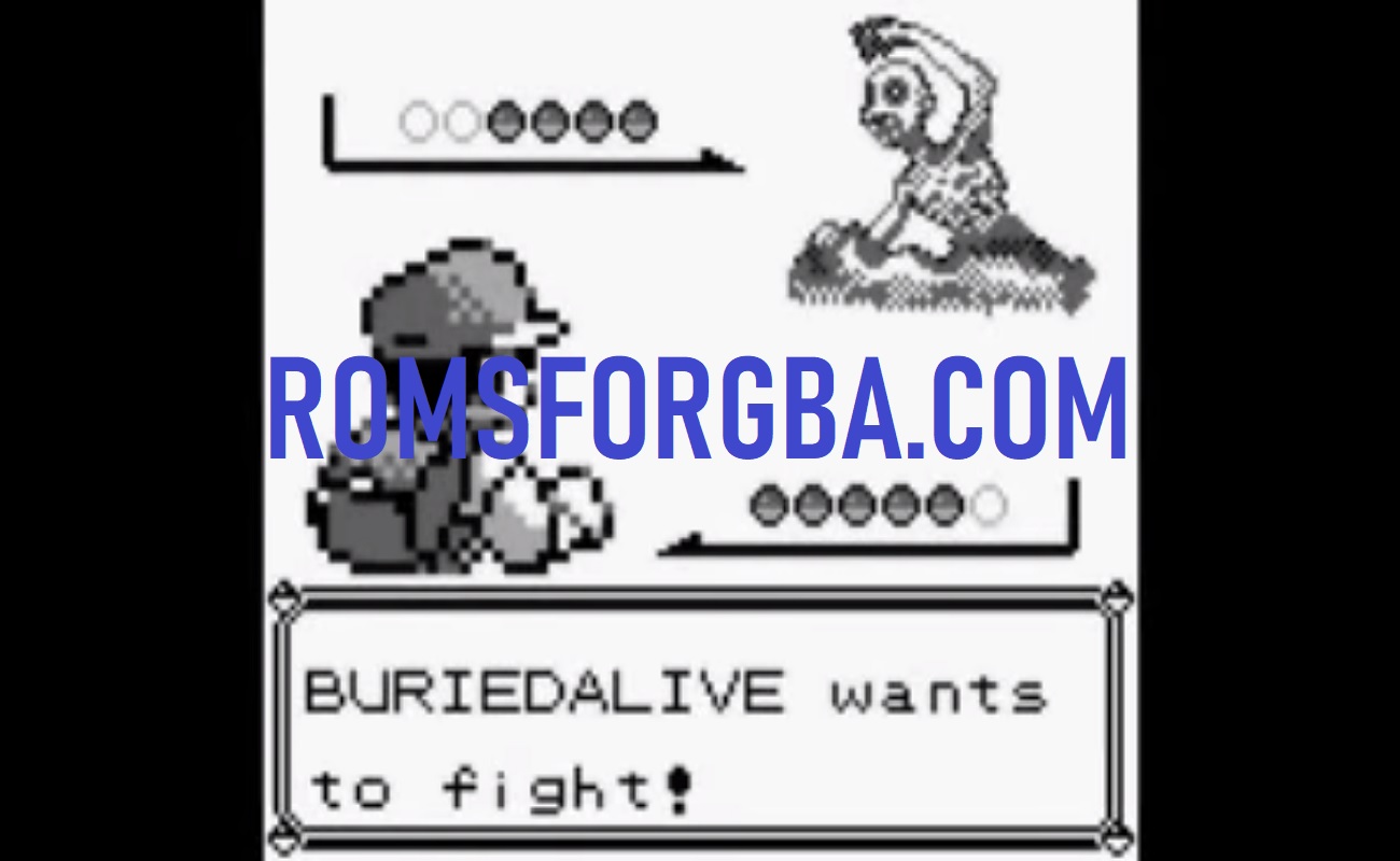 Screenshot of Pokemon Buried BlueRed ROM Download
