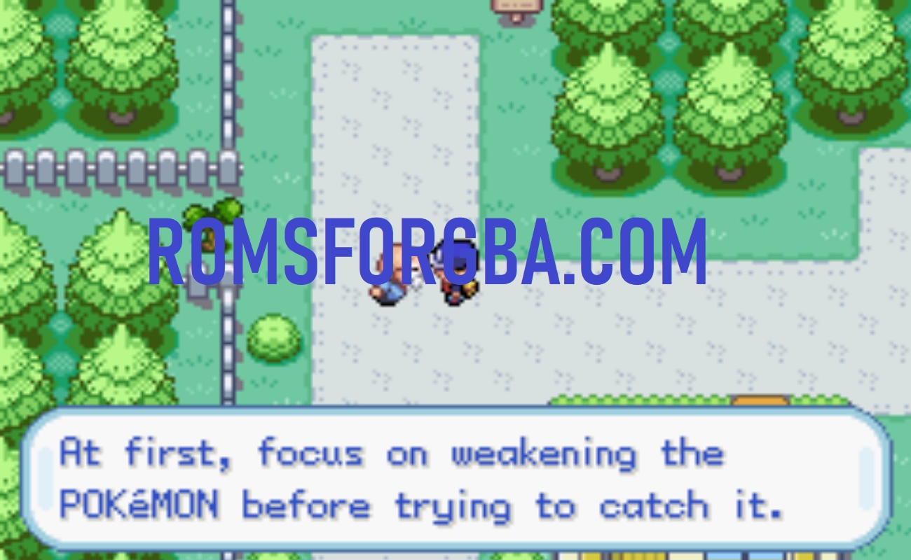 Screenshot of Pokemon Different FireRed ROM Download