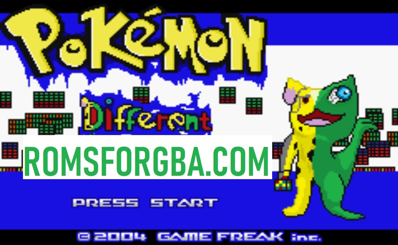 Screenshot of Pokemon Different ROM