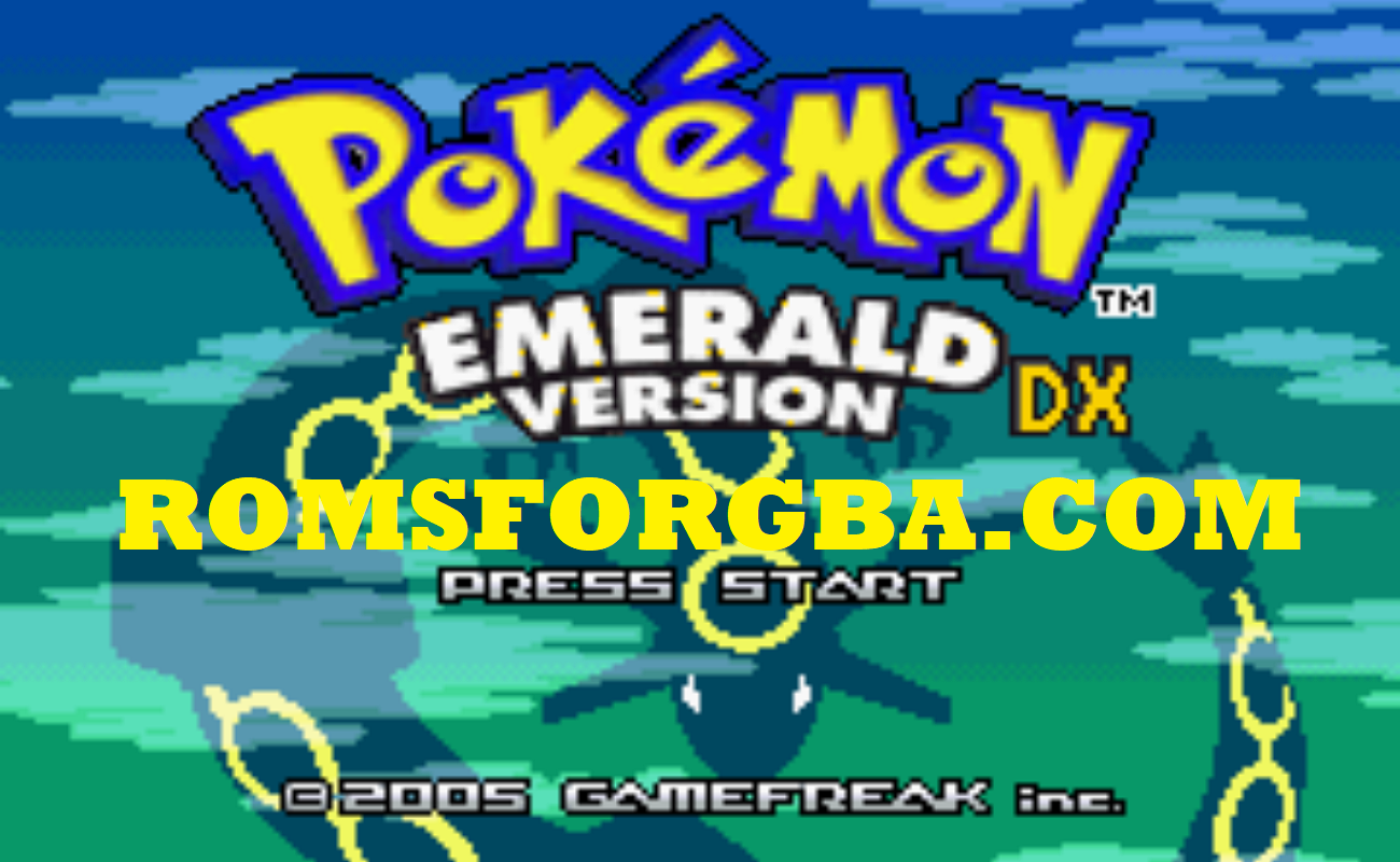 Screenshot of Pokemon Emerald DX ROM