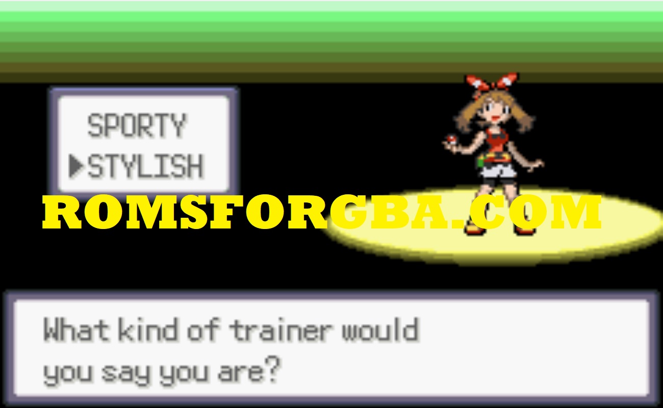 Screenshot of Pokemon Emerald DX