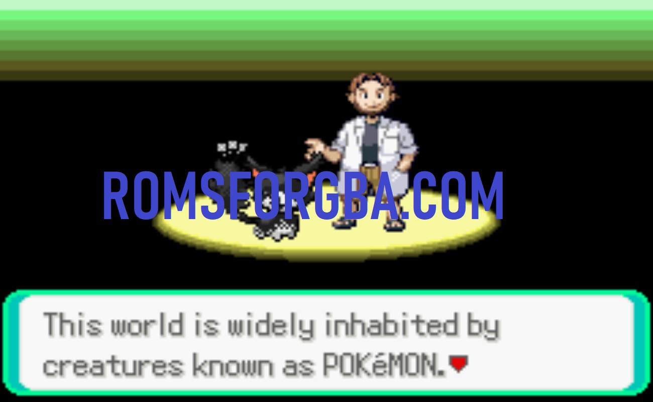 Screenshot of Pokemon Ephemerald ROM