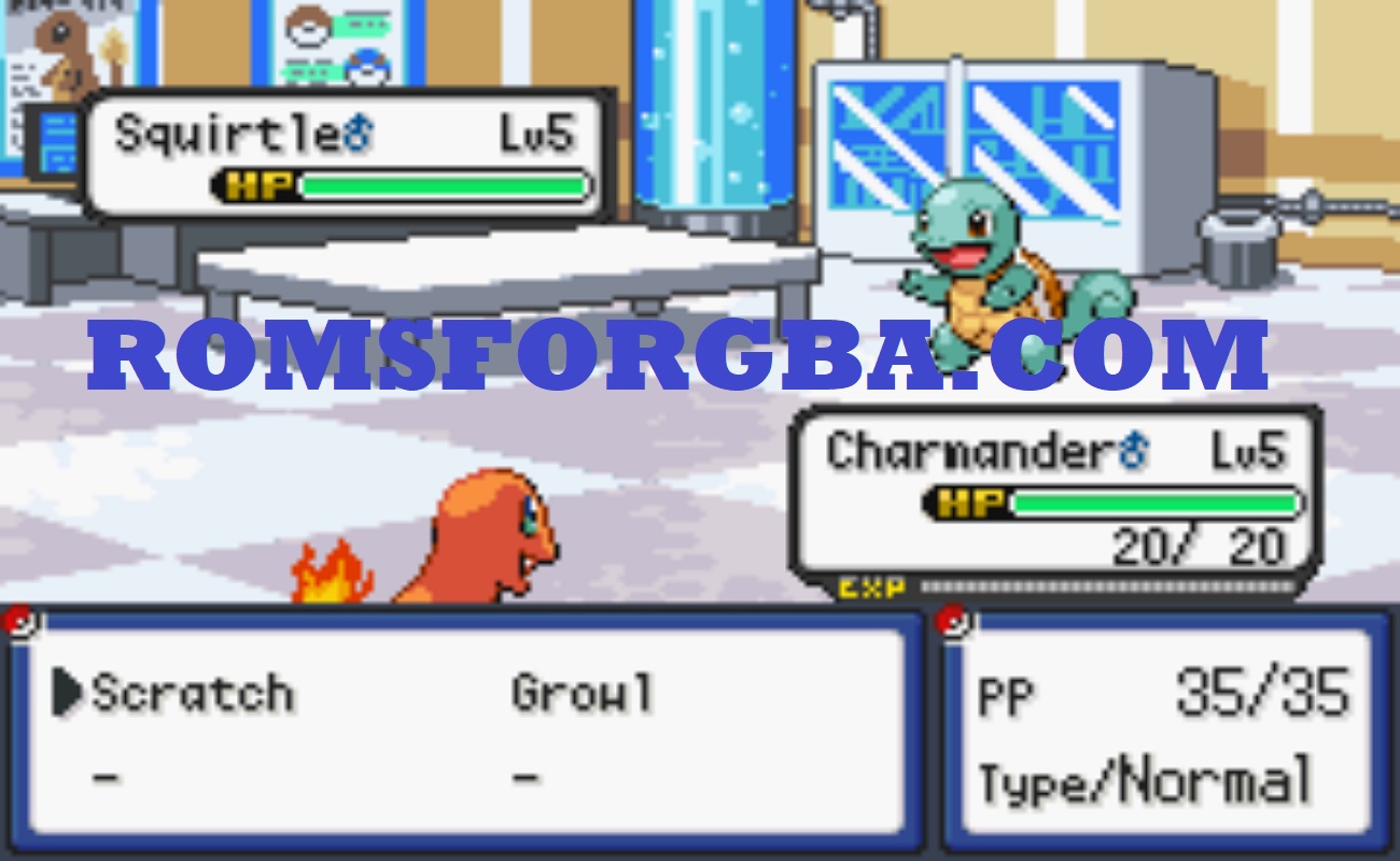 Screenshot of Pokemon Fire Red Extended Game