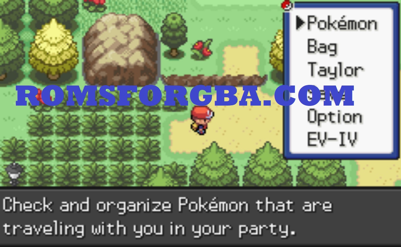 Screenshot of Pokémon Fire Red Extended