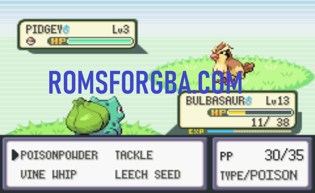 Screenshot of Pokemon Fire Red Kai