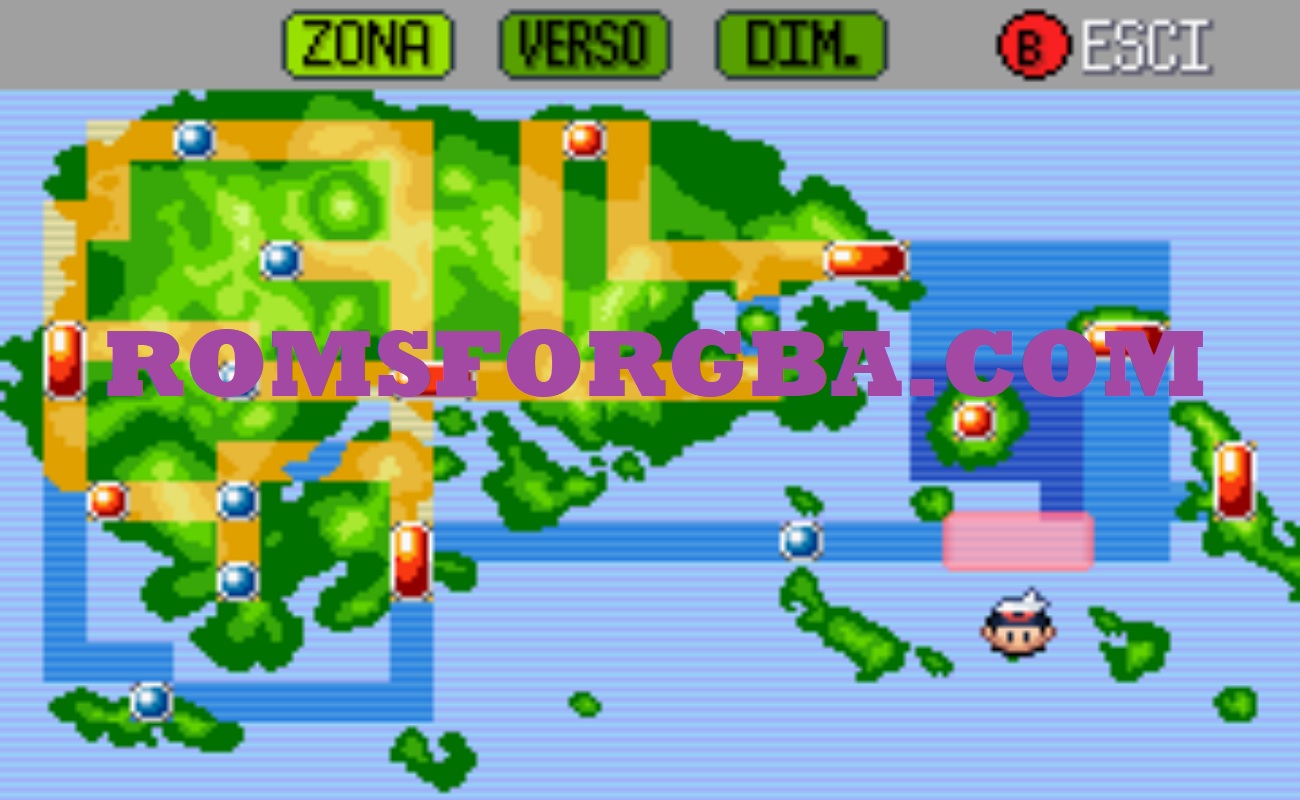 Screenshot of Pokemon Fire Red Rosso Fuoco 2