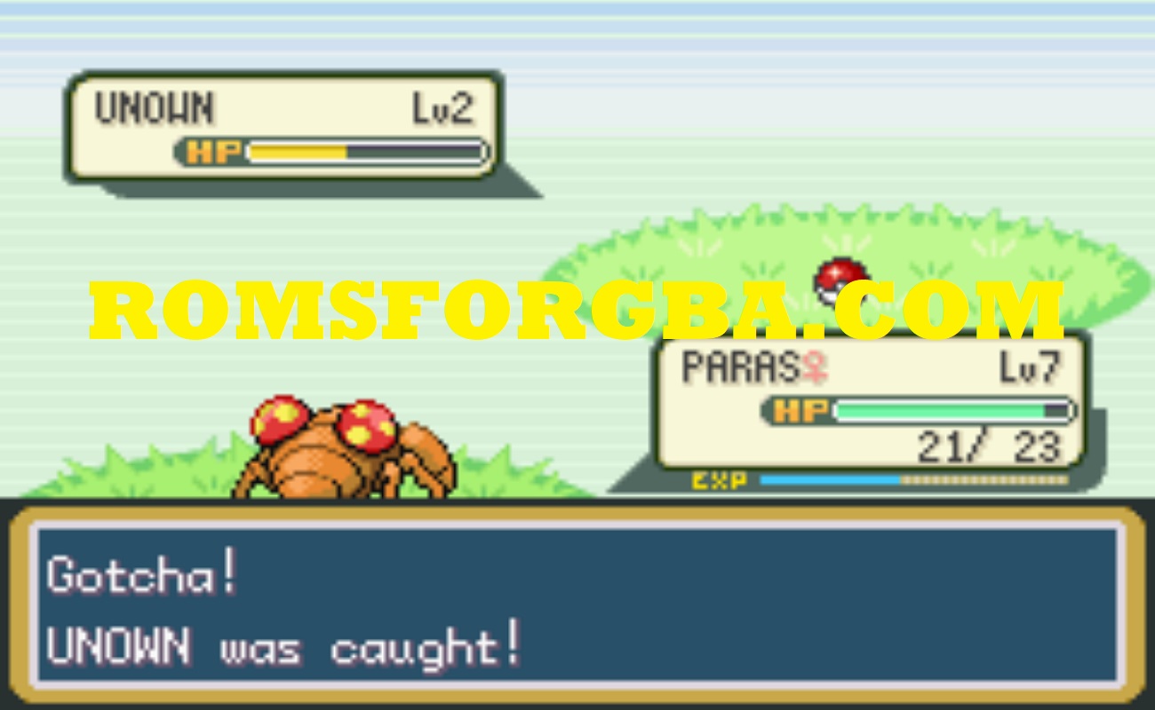 Screenshot of Pokemon Garbage Green Download