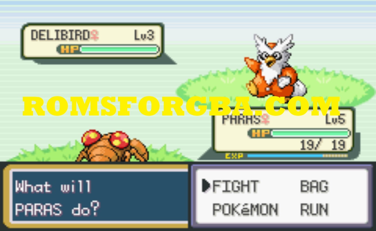 Screenshot of Pokemon Garbage Green Game