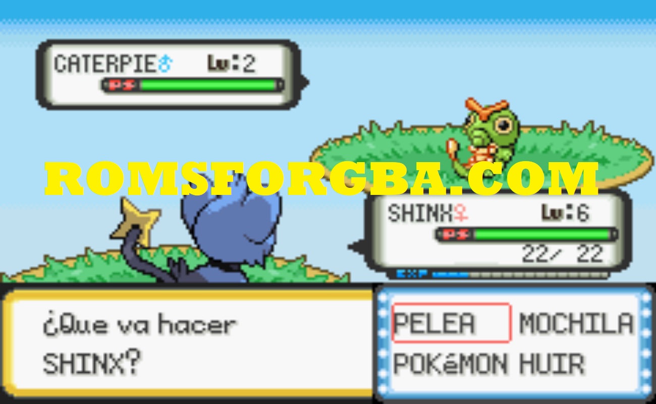 Screenshot of Pokémon Iris ROM
