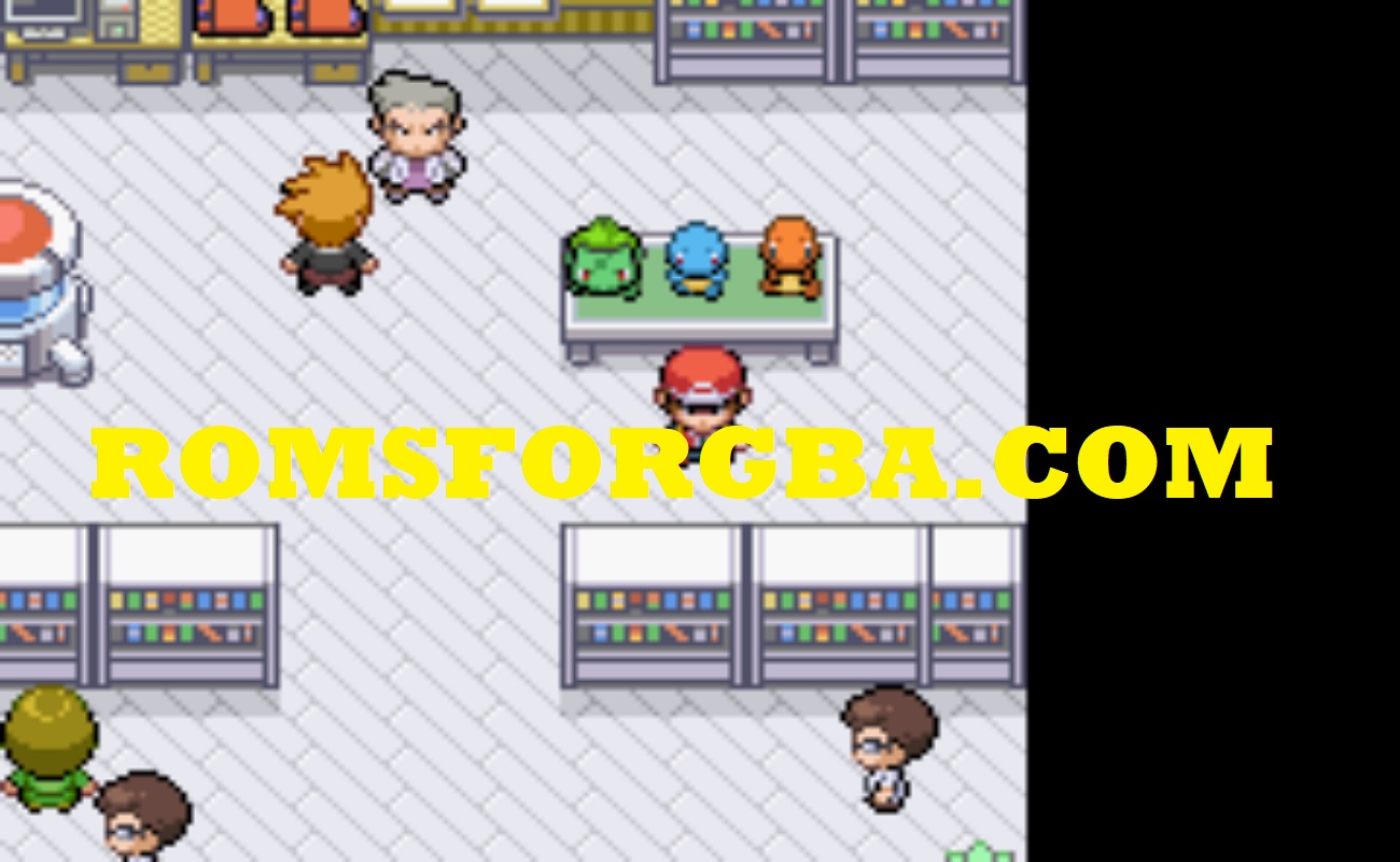 Screenshot of Pokemon Mega Kanto Game