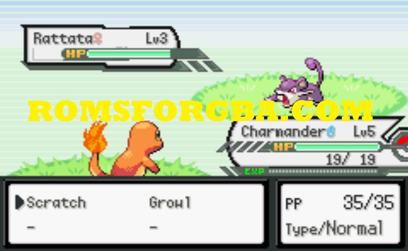 Screenshot of Pokémon MegaKanto Game
