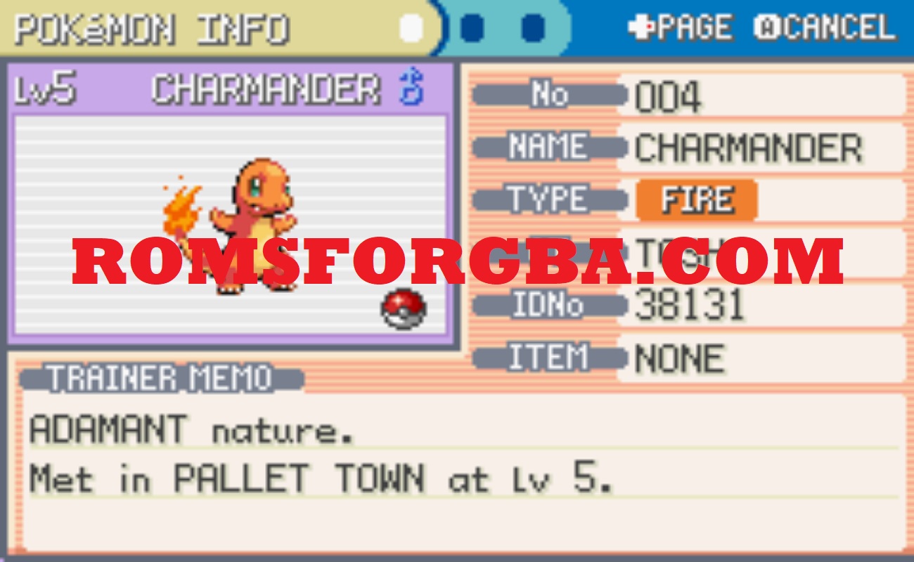 Screenshot of Pokémon Red Everywhere Sylingg ROM