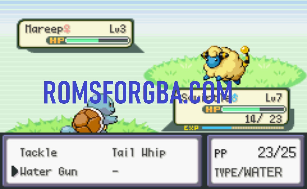 Screenshot of Pokémon Robust Red ROM