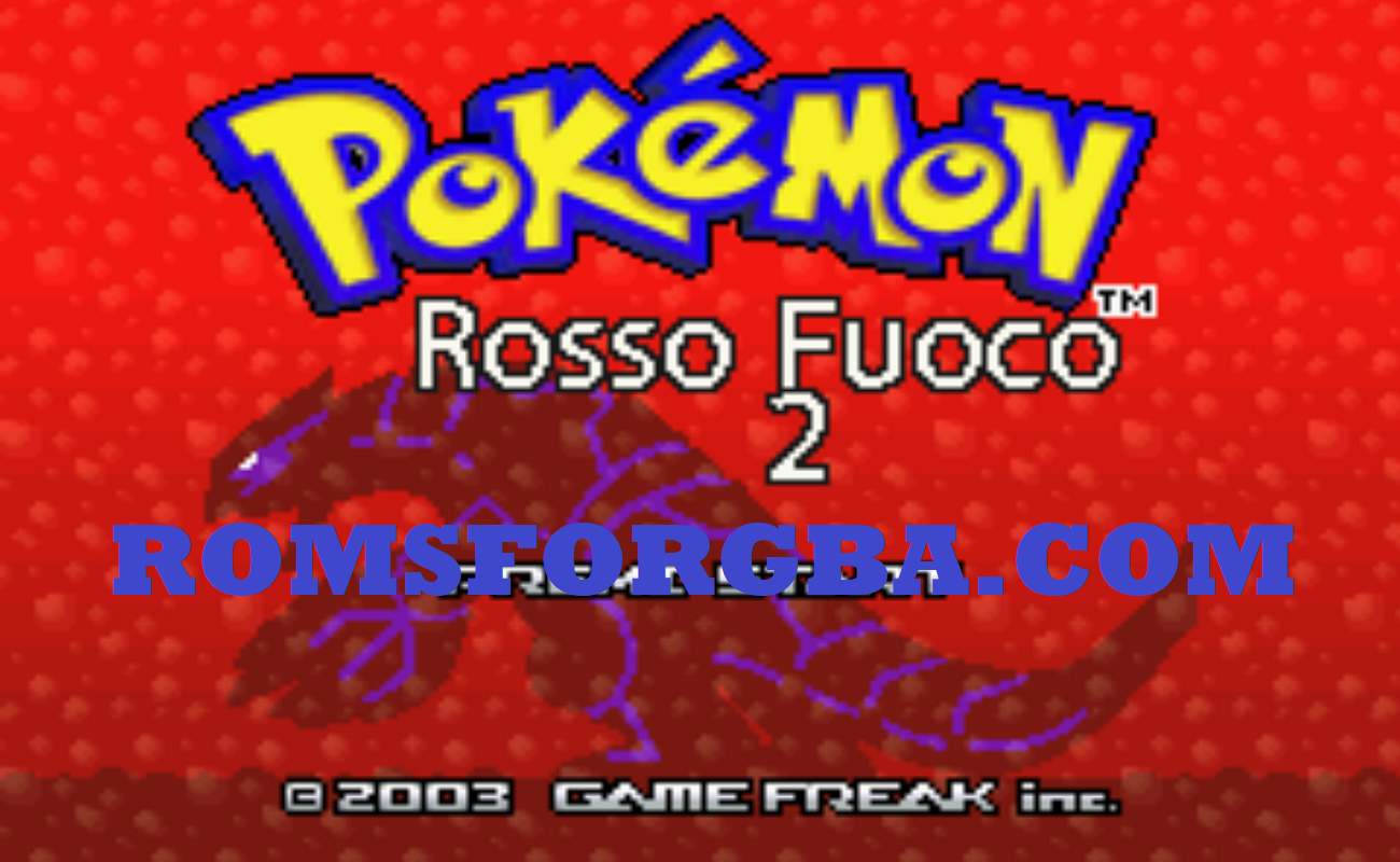Screenshot of Pokemon Rosso Fuoco 2 ROM