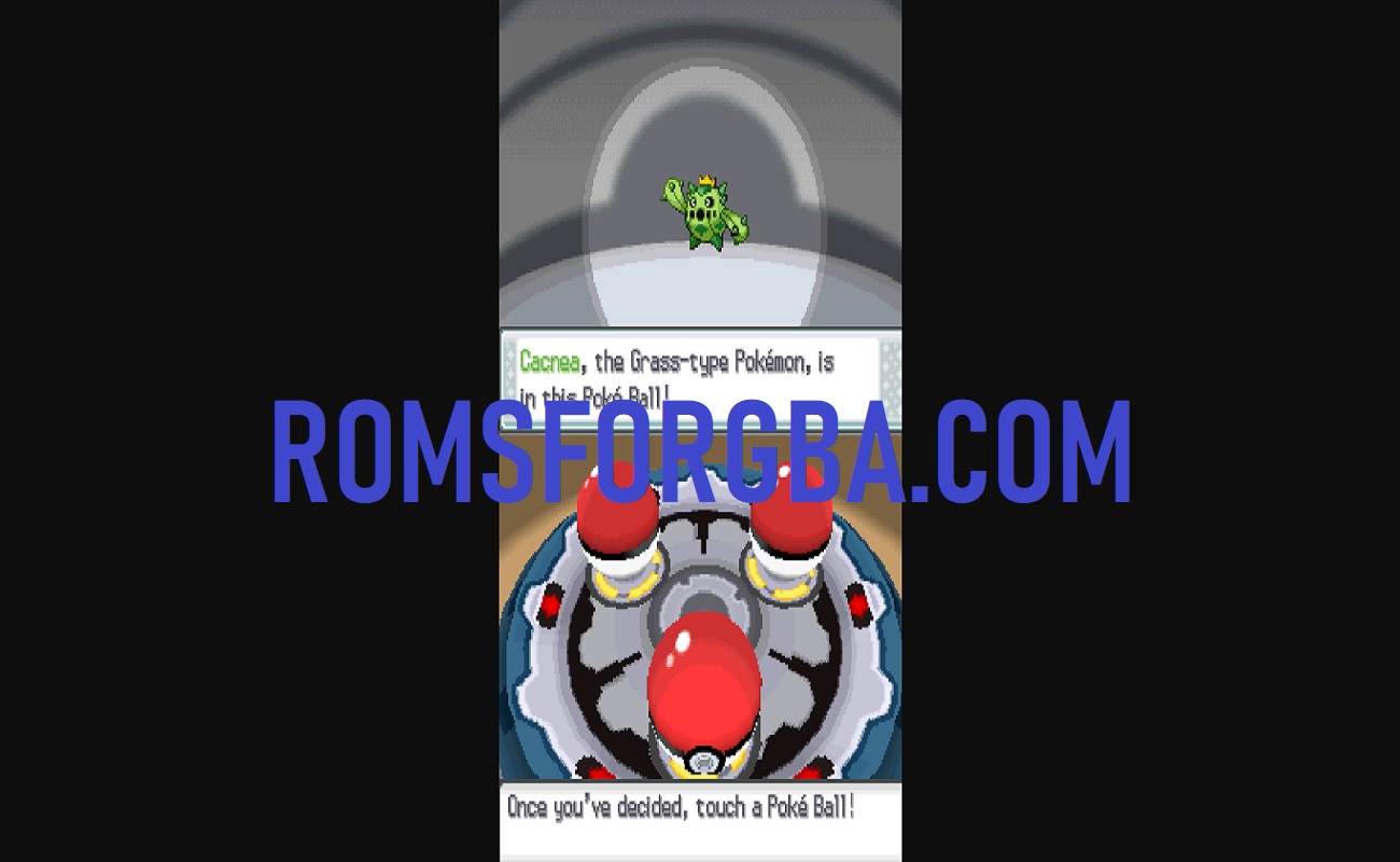 Screenshot of Pokémon Shattered Silver ROM