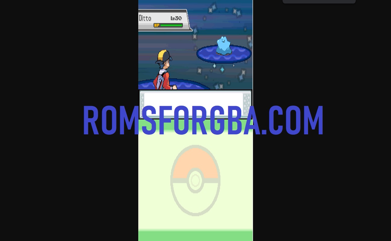 Screenshot of Pokemon Silver Shattered