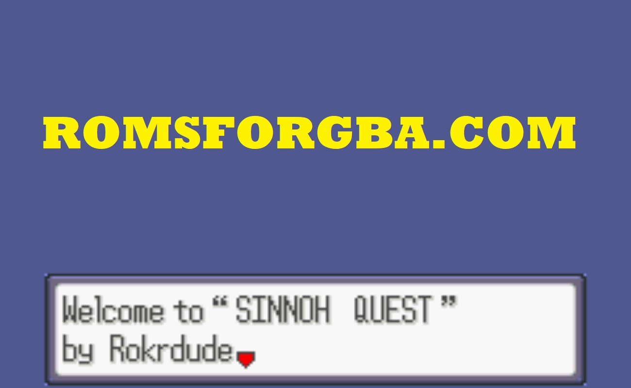 Screenshot of Pokemon Sinnoh Quest 2 Game
