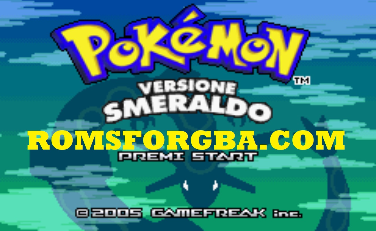 Screenshot of Pokemon Ultra Smeraldo ROM