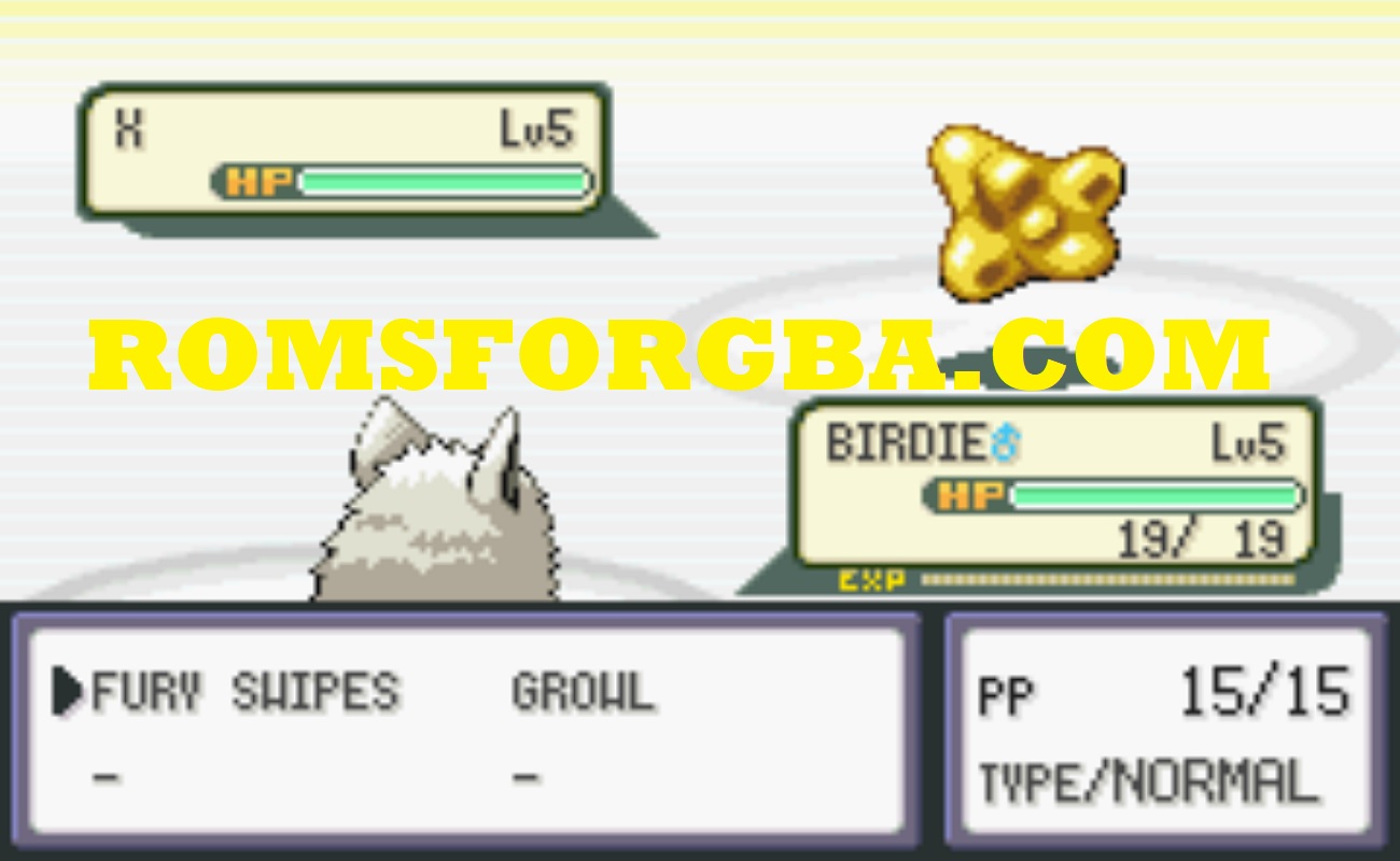 Screenshot of PokéMetroid ROM