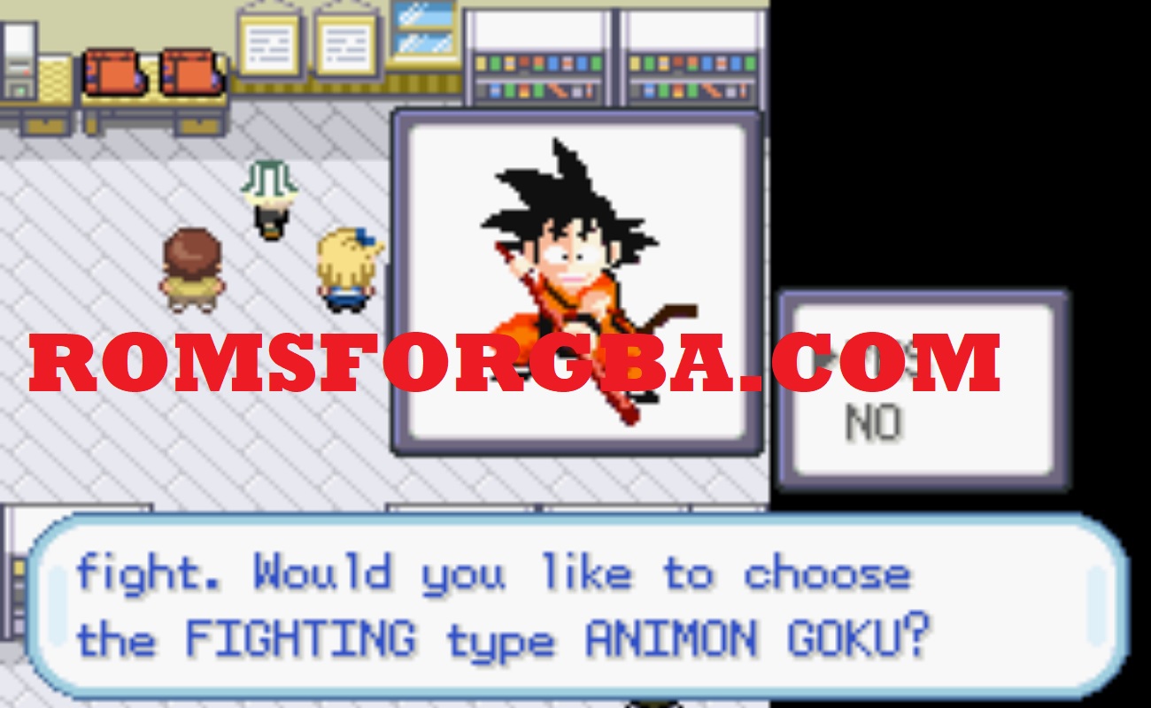 Screenshot of Pokémon Animon FireRed ROM