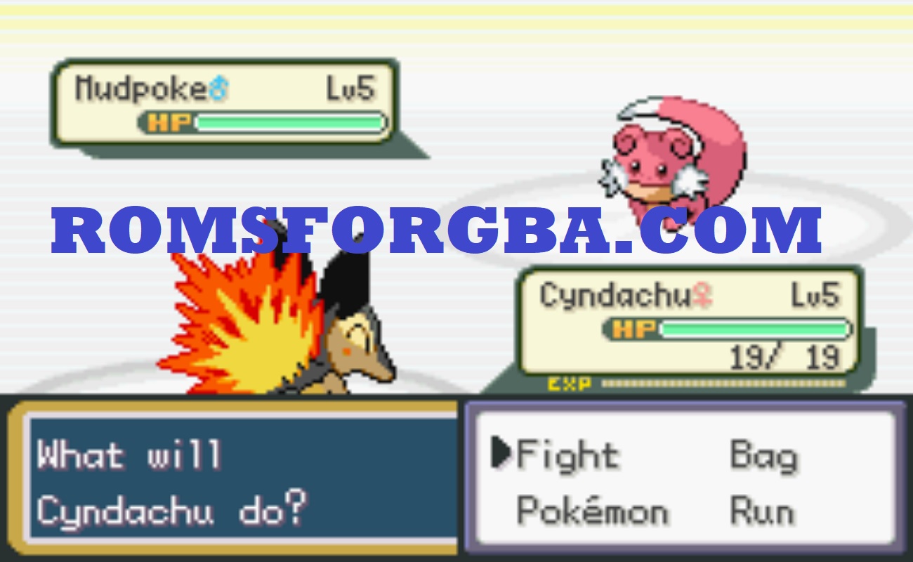 Screenshot of Pokemon Charged Red