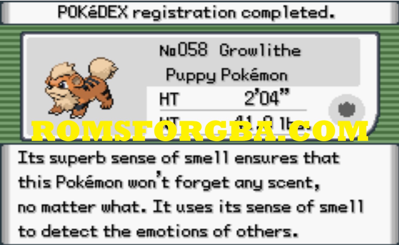 Screenshot of Pokémon Destiny ROM