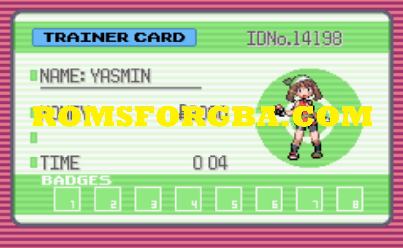 Screenshot of Pokémon Emerald Slide ROM