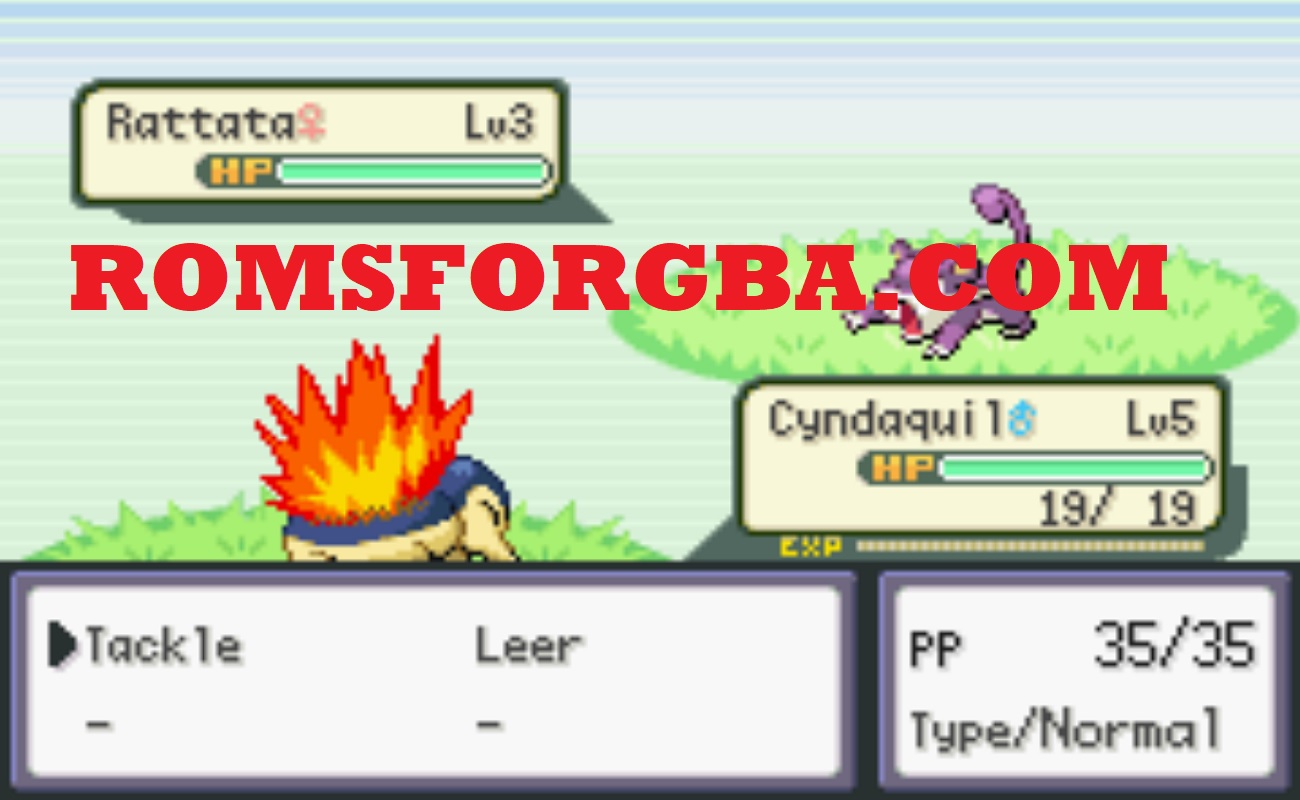 Screenshot of Pokemon Fire Gold Game