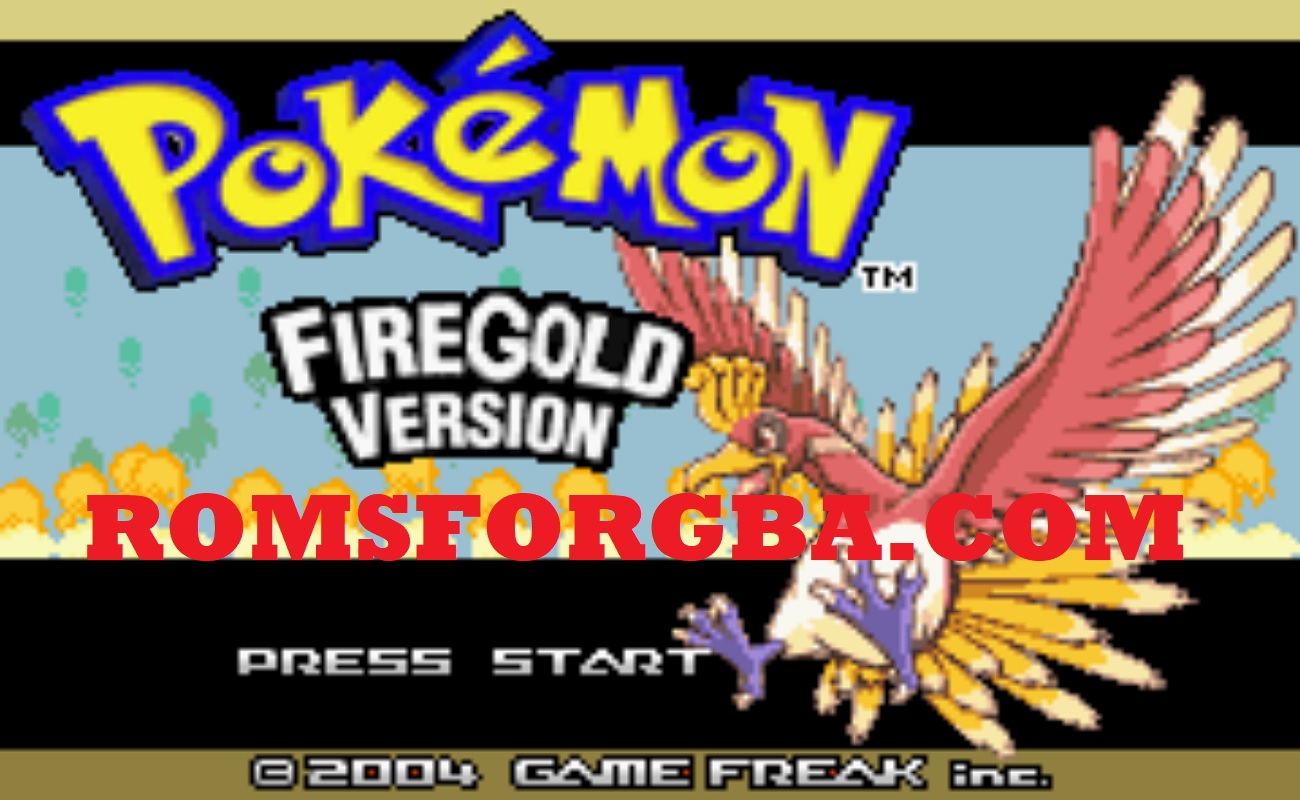 Screenshot of Pokemon Fire Gold ROM