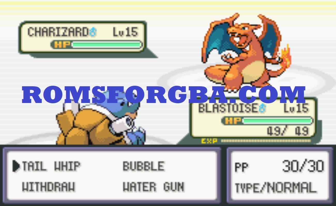 Screenshot of Pokemon Fire Red Maxx Game