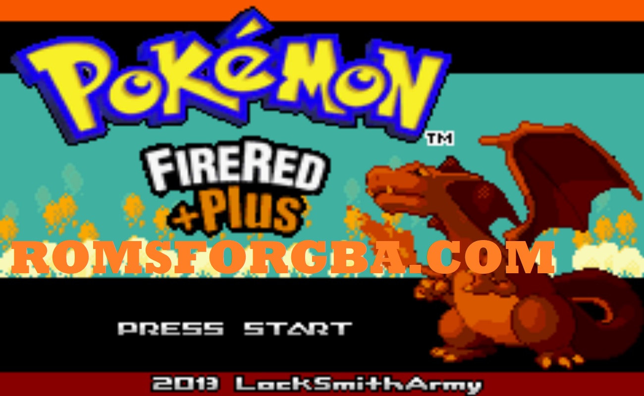 Screenshot of Pokemon Fire Red + Plus Orange ROM