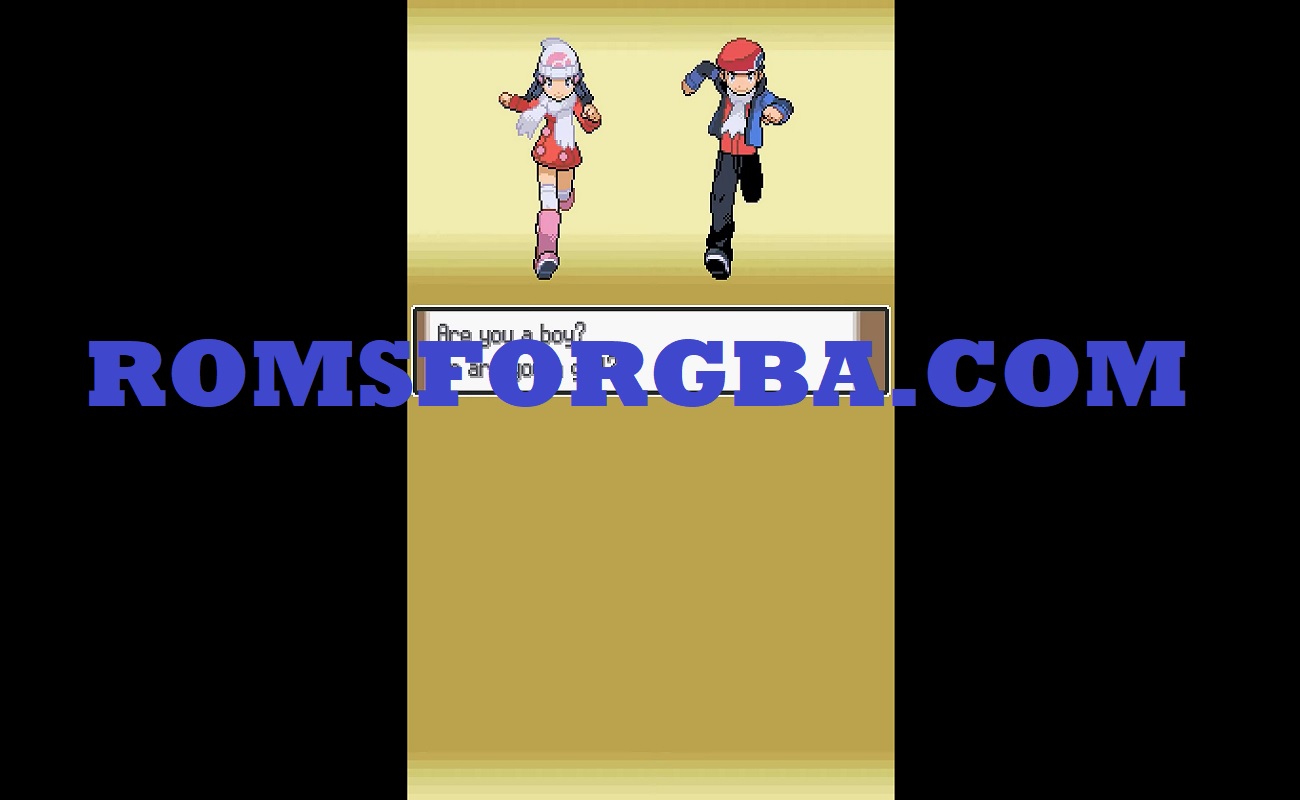 Screenshot of Pokemon Following Platinum Download