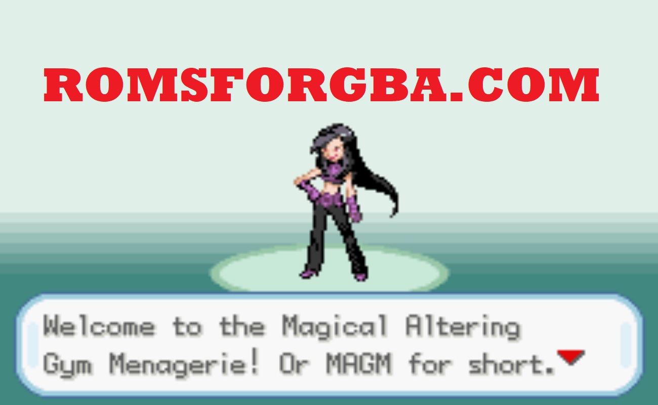 Screenshot of Pokemon Magical Altering Gym Menagerie ROM