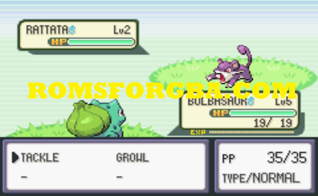 Screenshot of Pokemon Perfect Fire Red Game