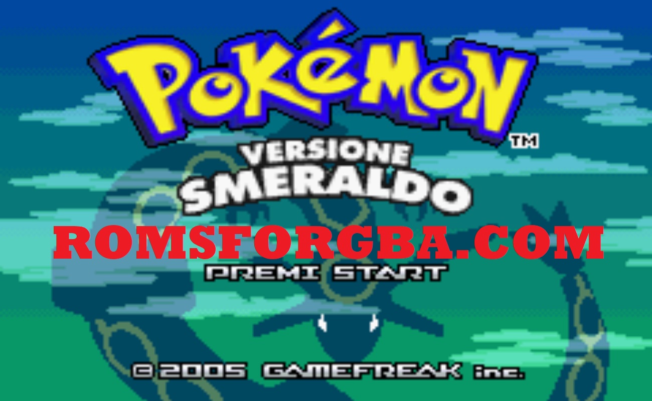 Screenshot of Pokemon Smeraldo ROM