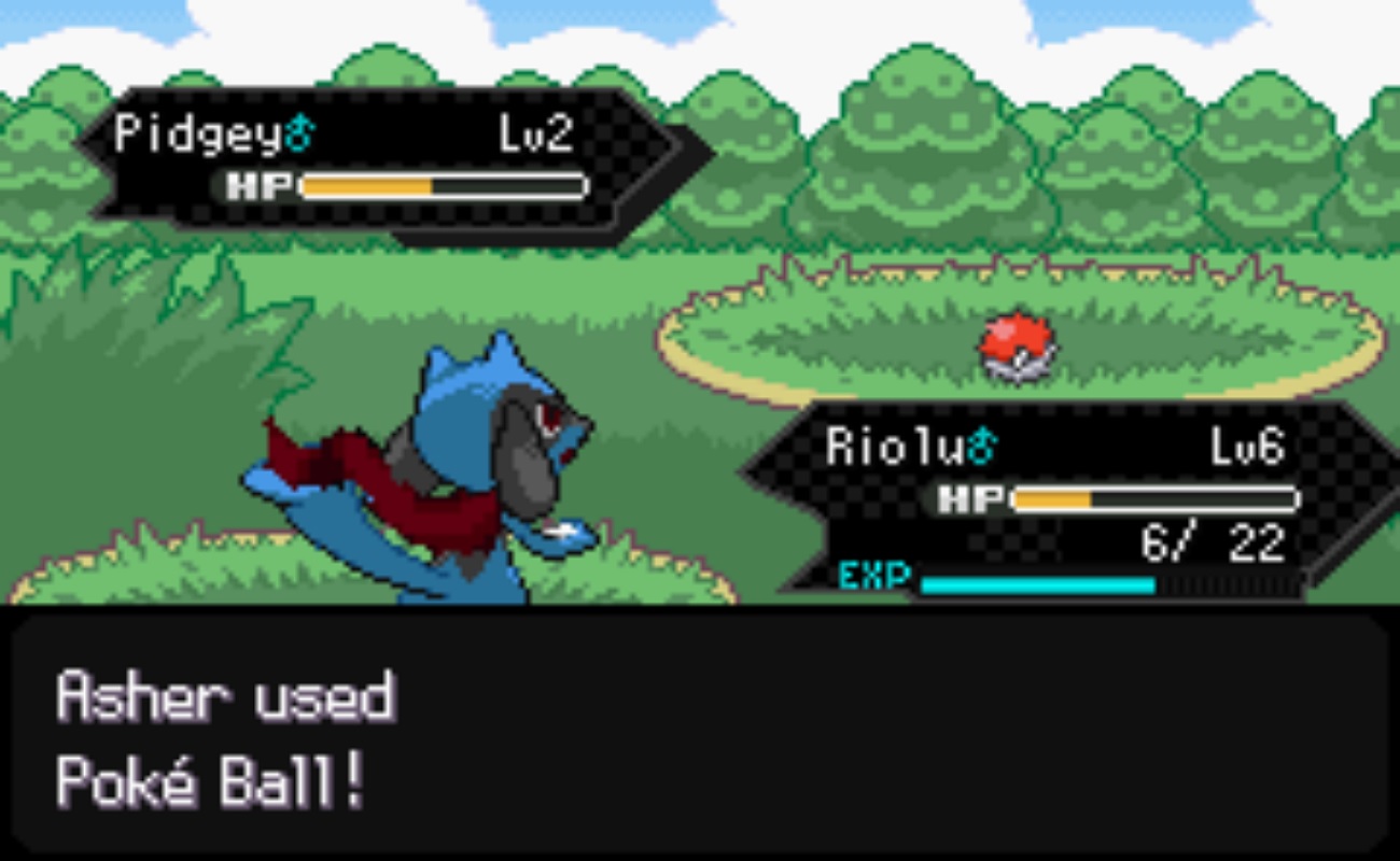 Screenshot of Pokémon Sors ROM