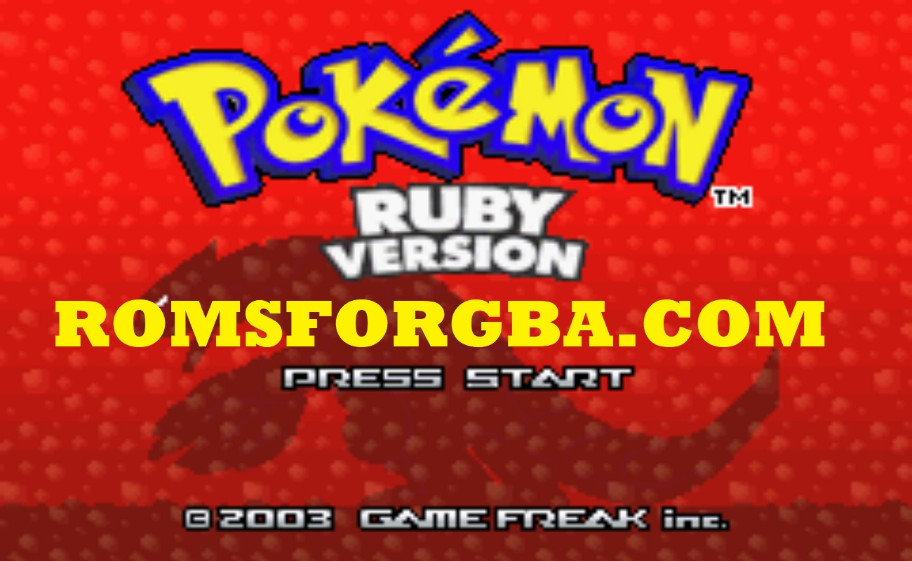 Screenshot of Pokemon Weathered Ruby ROM