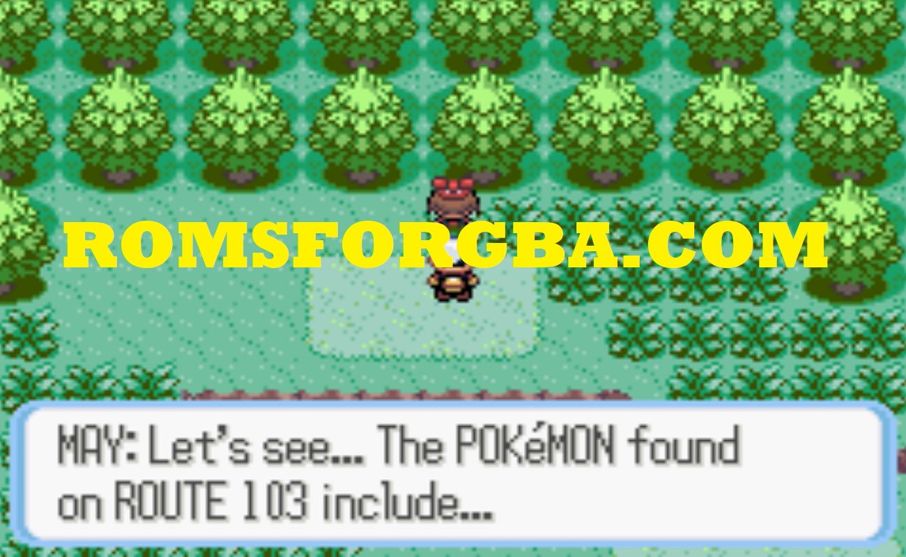Screenshot of Pokemon Weathered Ruby
