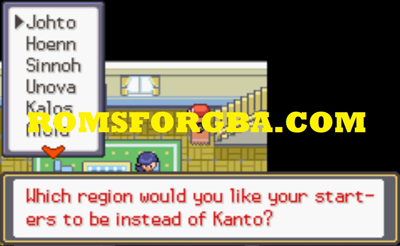 Screenshot of Radical Red ROM