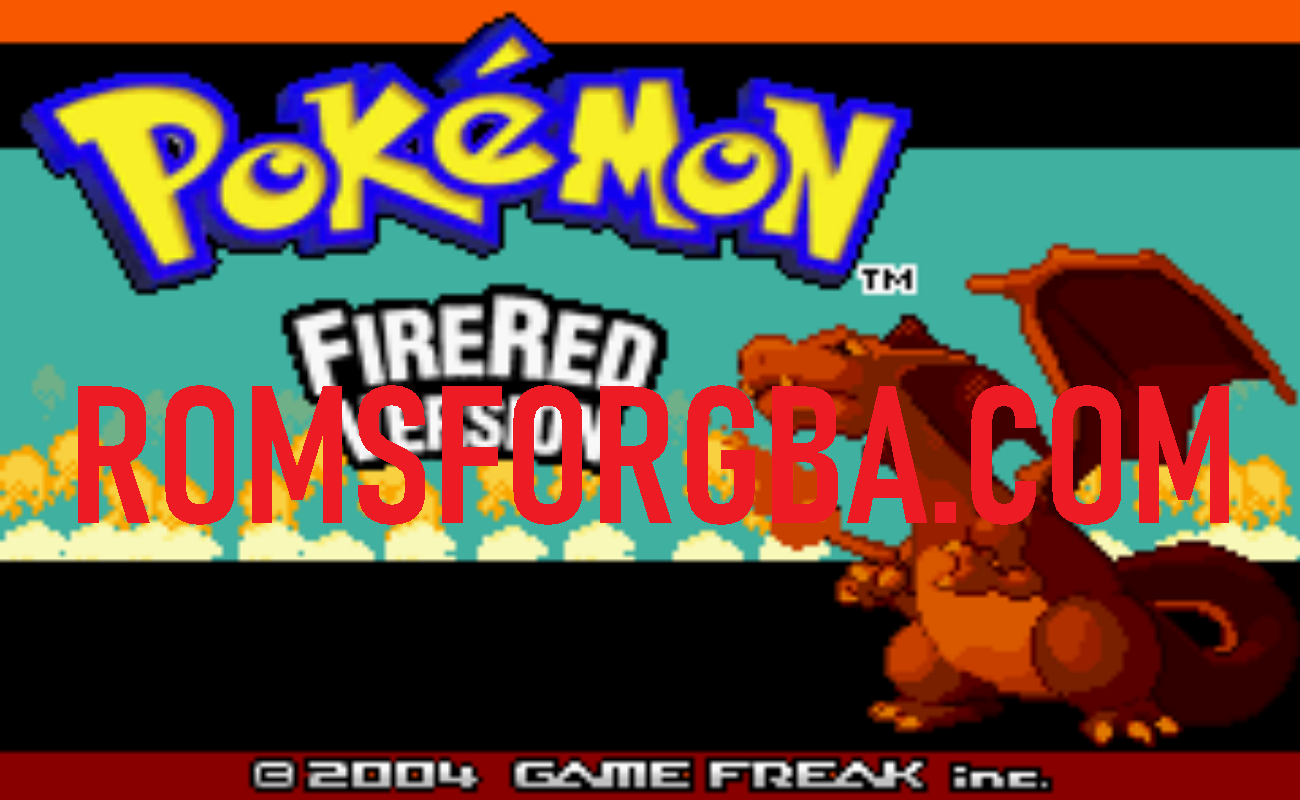 Pokemon FireRed v1.0 GBA ROM