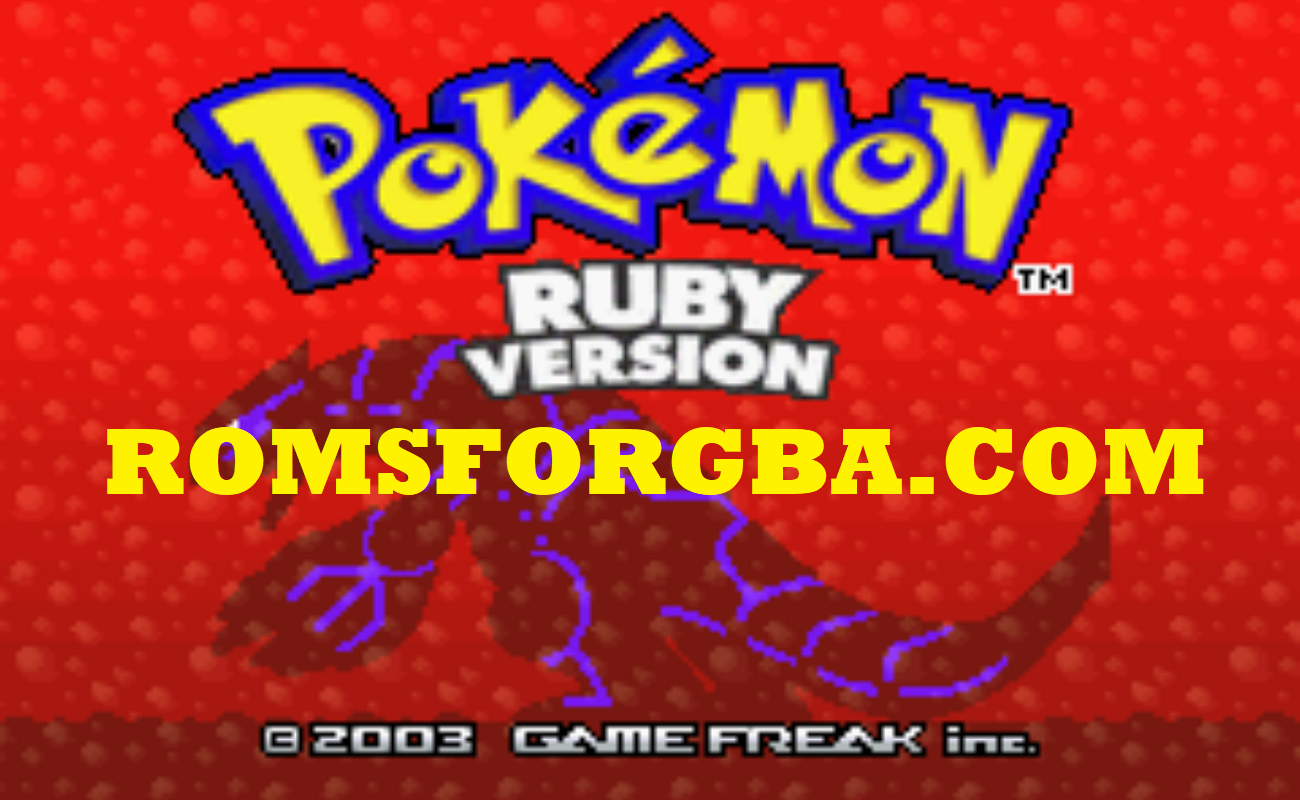 Pokemon Good Ruby ROM Download [2023 Pre-Patched GBA]