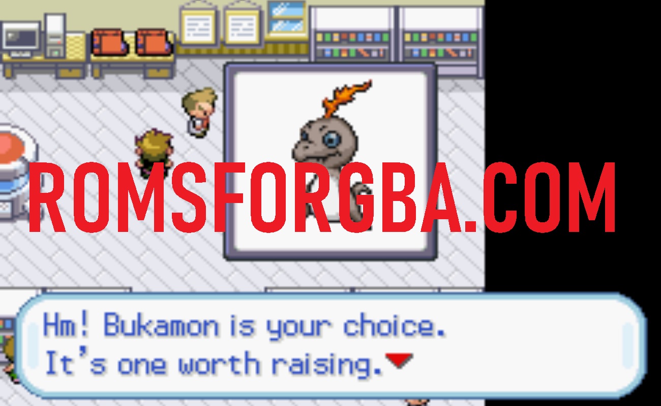 Screenshot of Digimon Nova Red GBA ROM
