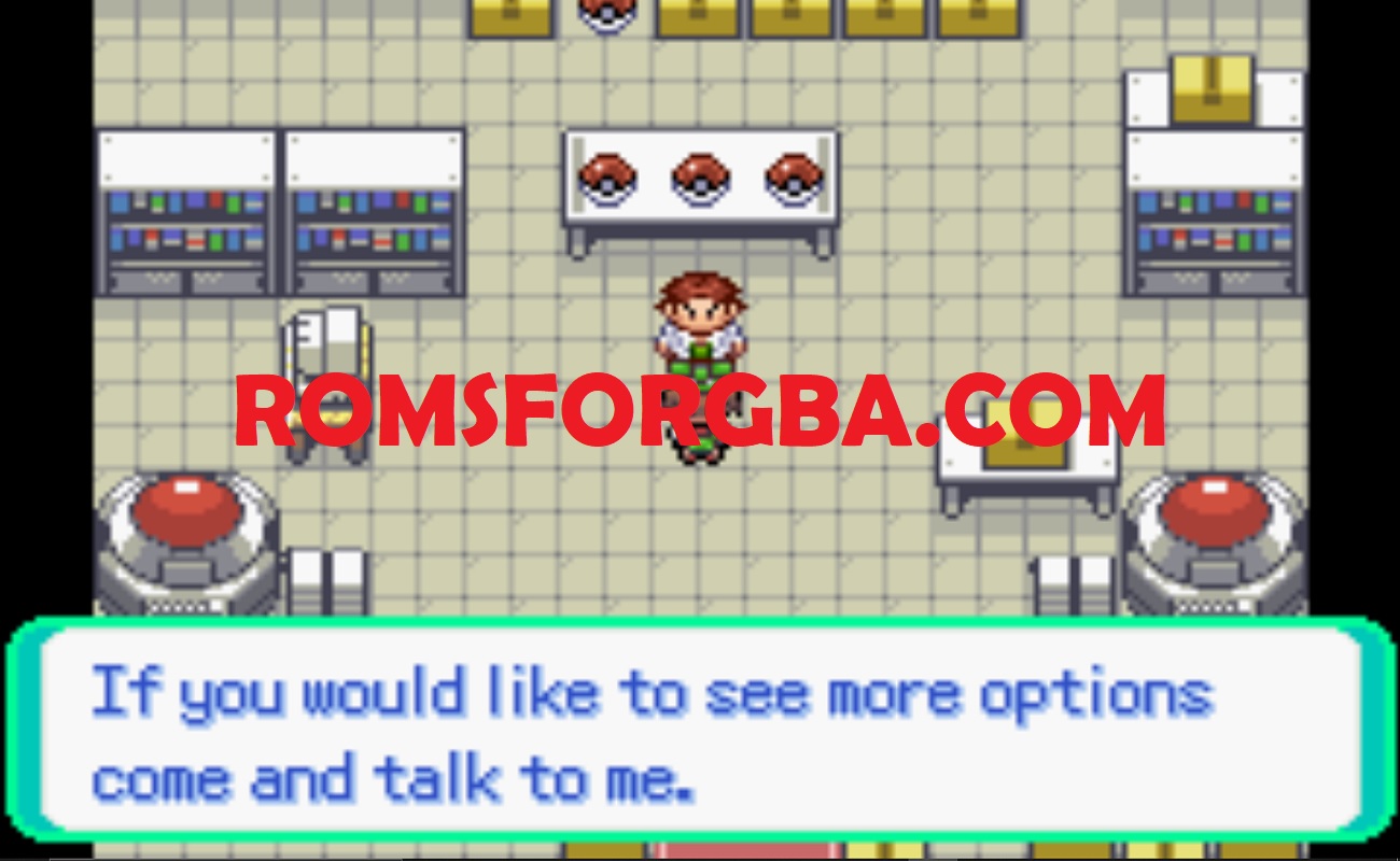Screenshot of Pokemon Beta Emerald ROM